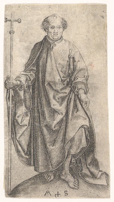 St. Philipp, ca. 1435-1491 von Martin Schongauer