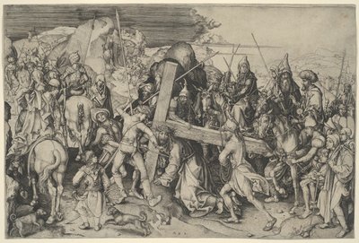 Der Weg nach Golgatha von Martin Schongauer