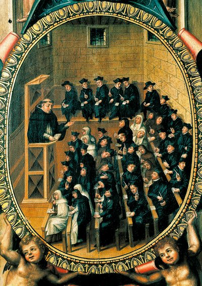 Vorlesung an der Universität Salamanca von Martin de Cervera