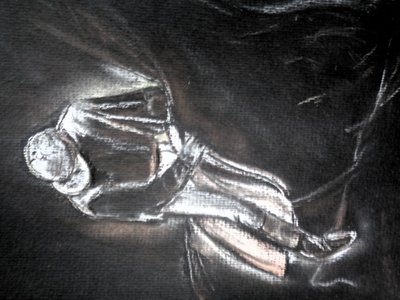Studie nach Degas - Hommage von Martina Konitzky