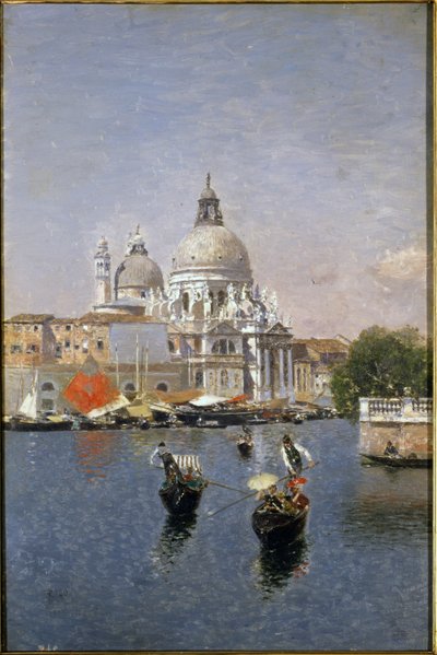 Santa Maria della Salute, Venedig von Martín Rico y Ortega