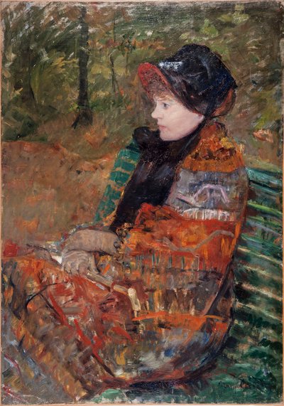Herbst. Porträt von Lydia Cassatt, 1880 von Mary Cassatt