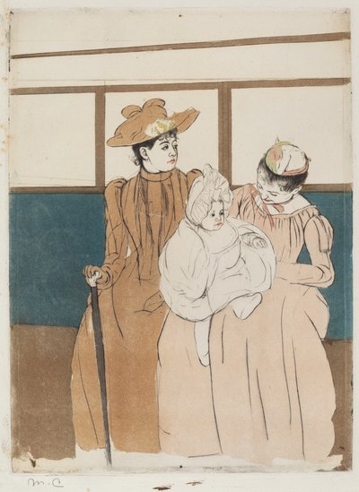 Im Omnibus von Mary Cassatt