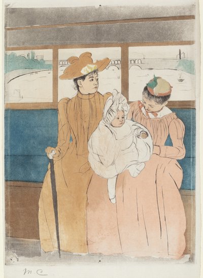 Im Omnibus von Mary Cassatt