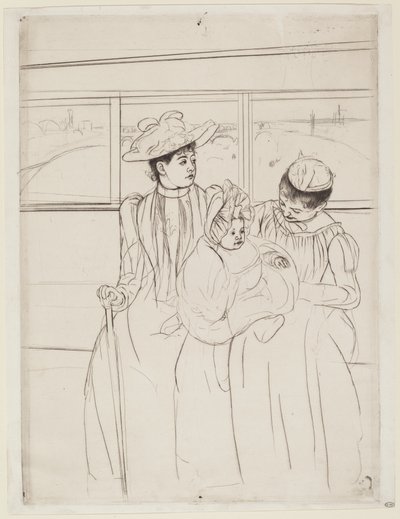 Im Omnibus von Mary Cassatt