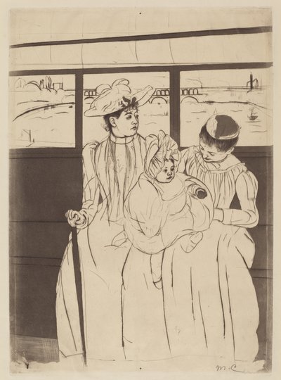 Im Omnibus von Mary Cassatt