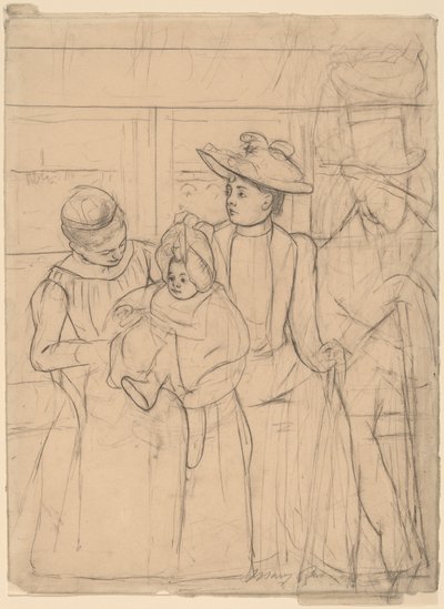 Im Omnibus von Mary Cassatt