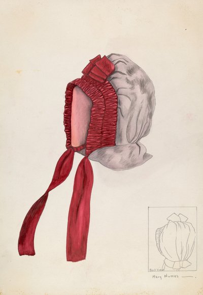 Bonnet, ca. 1937 von Mary E Humes