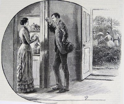 Illustration der Hausfrau von Mary Ellen Edwards