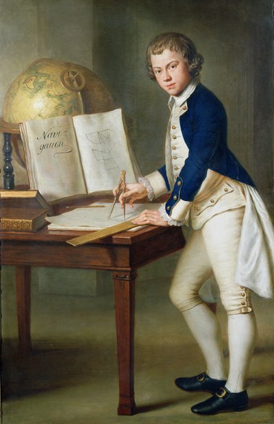 Porträt eines Seekadetten von Mason Chamberlain
