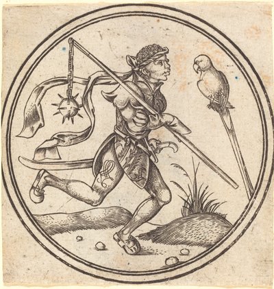 Der Papageienbube von Master PW of Cologne