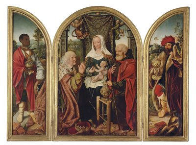 Anbetung der Könige von Master of Frankfurt