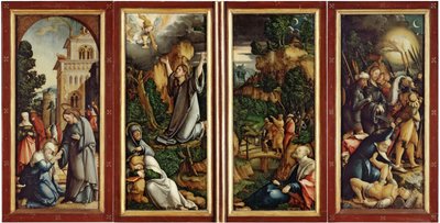 Der Wildenstein-Altar geschlossen von Master of Messkirch