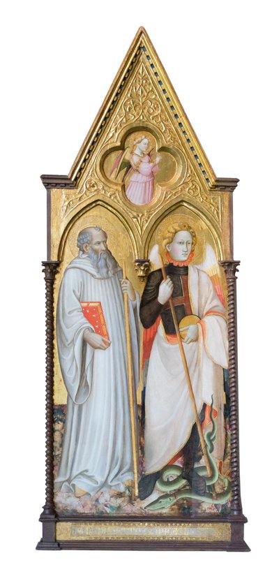 St. Benedikt und Erzengel Michael von Master of San Davino