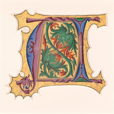 Initiale U (?) von Master of the Cypresses