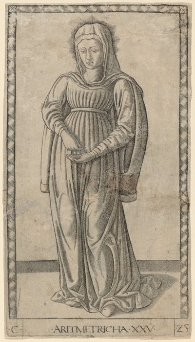 Arithmetika von Master of the E Series Tarocchi