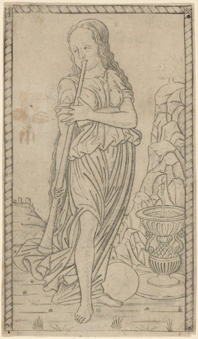 Kalliope von Master of the E Series Tarocchi