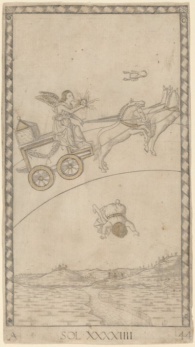 Sonne von Master of the E Series Tarocchi