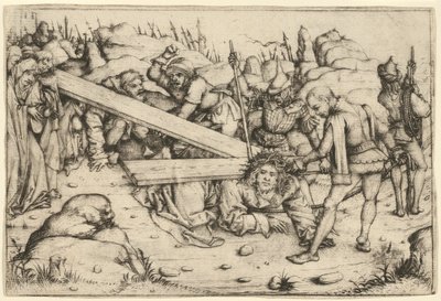 Der Weg nach Golgatha von Master of the Housebook