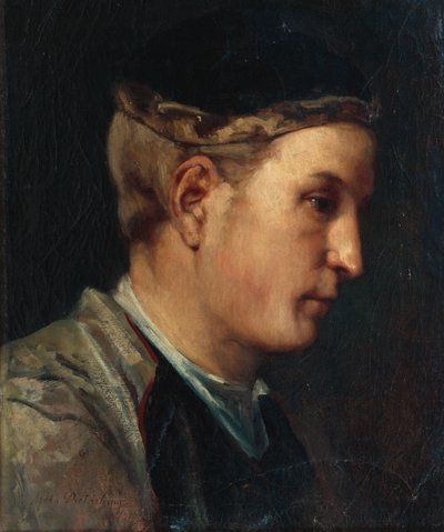 Jungenkopf von Mathilde Dietrichson