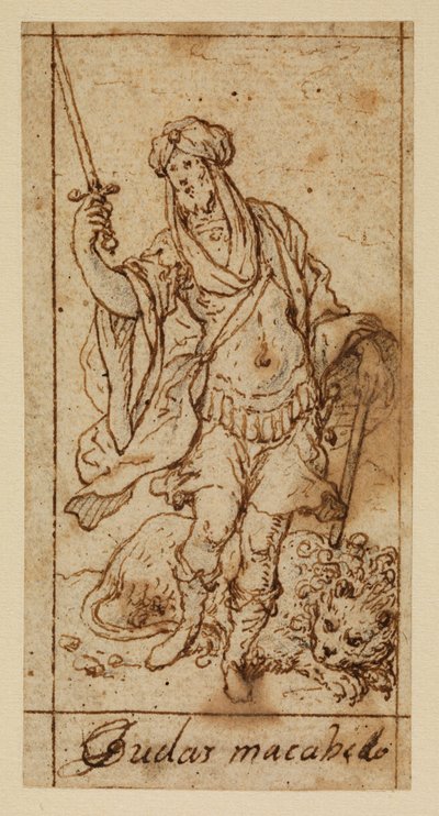 Judas Makkabäus von Matias de (attr.to) Torres