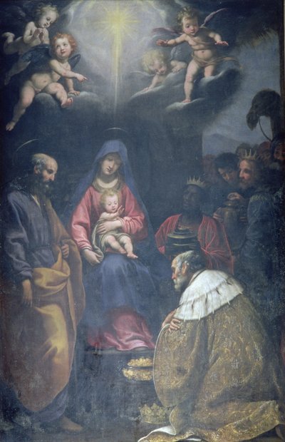 Anbetung der Könige, 1629 von Matteo Rosselli