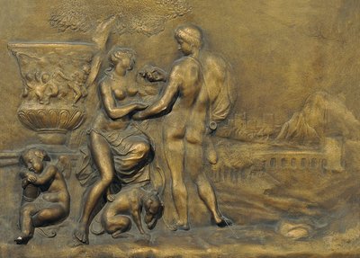 Venus und Adonis von Matthäus Donner