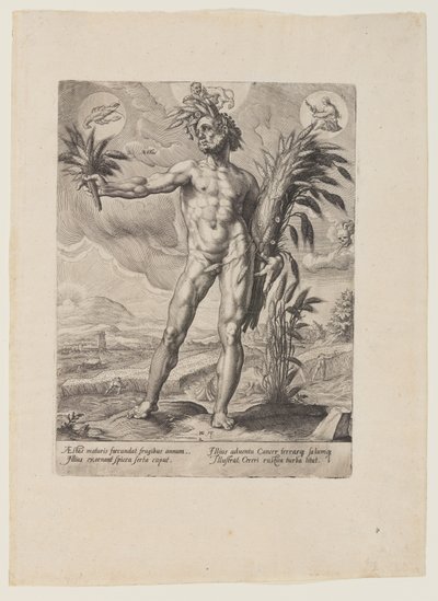 Sommer, aus Die vier Jahreszeiten von Matthaus Greuter