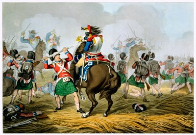 Schlacht von Waterloo, 1815 von Matthew Dubourg