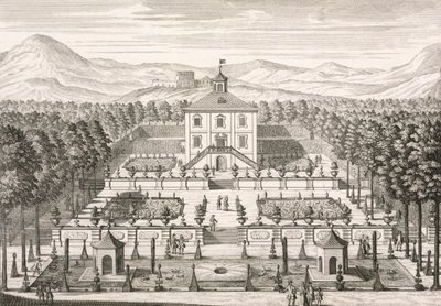 Haus und Garten, 1715 von Matthias Diesel