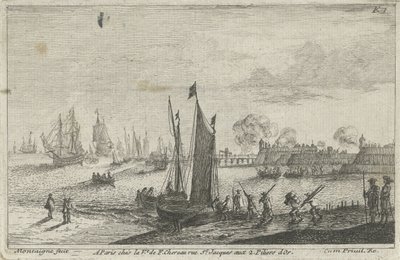 Das Beladen eines Schiffes von Matthieu van Plattenberg