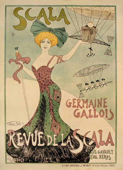Revue de la Scala Plakat, 1901 von Maurice Biais