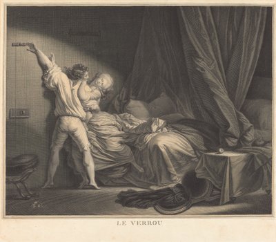 Der Riegel von Maurice Blot after Jean Honoré Fragonard