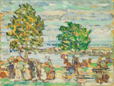 Morgendämmerung, 1913 von Maurice Brazil Prendergast