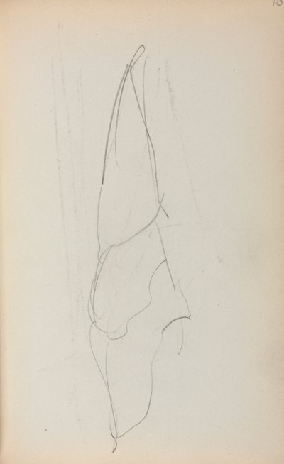 Italienisches Skizzenbuch, Segelseite 70, 1898-1899 von Maurice Brazil Prendergast