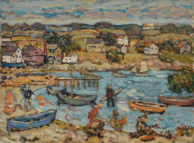 Hafen von Marblehead von Maurice Brazil Prendergast