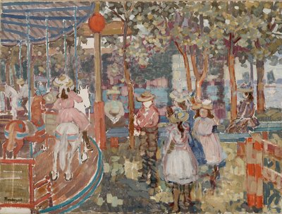 Karussell von Maurice Brazil Prendergast