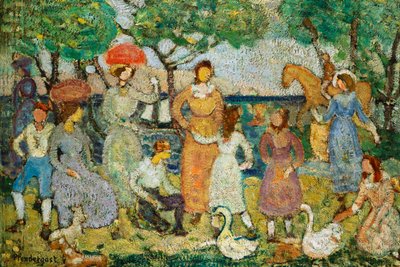 Promenade #2 von Maurice Brazil Prendergast