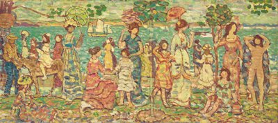 Promenade, ca. 1914-15 von Maurice Brazil Prendergast