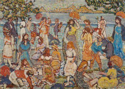 Der Strand von Maurice Brazil Prendergast