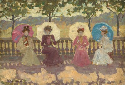 Im Park, Paris von Maurice Brazil Prendergast