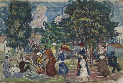 Sonntagsspaziergang von Maurice Brazil Prendergast