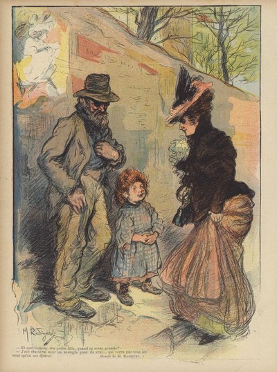 Illustration für Le Rire von Maurice Radiguet