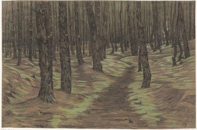 Kiefernwald von Maurits van der Valk