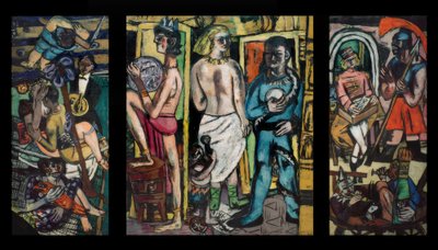 Akrobaten von Max Beckmann