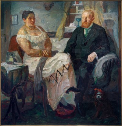 Das Liebespaar von Max Beckmann