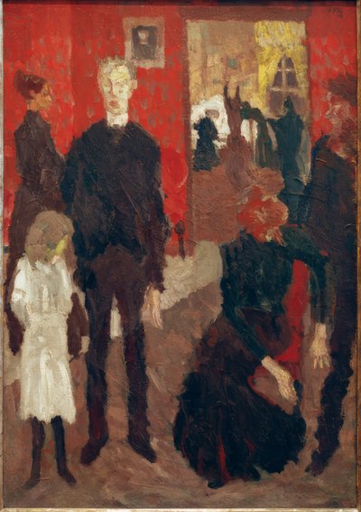 Kleine Sterbeszene von Max Beckmann