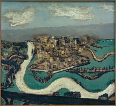 Landschaft Saint-Germain von Max Beckmann