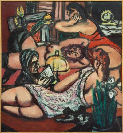 Mädchenzimmer (Siesta) von Max Beckmann