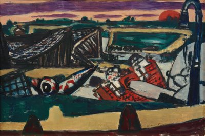 Schiphol von Max Beckmann
